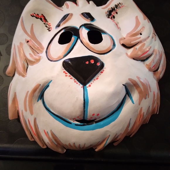 Vintage Dog Halloween mask - Picture 2 of 4